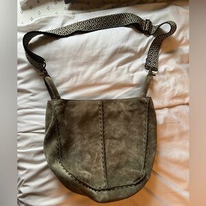 The Sak Los Feliz Suede Shoulder Crossbody Bag